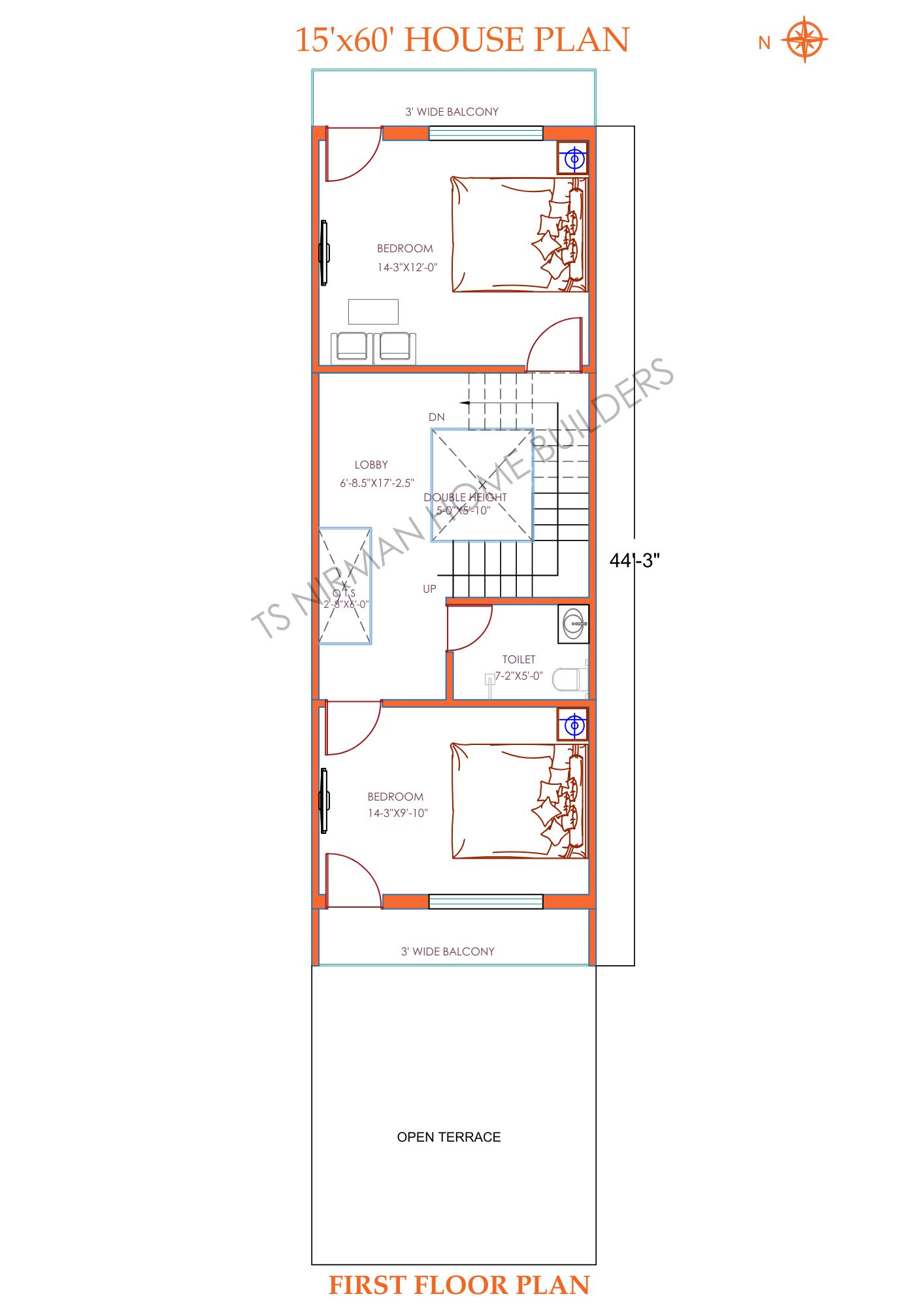 G+4 Residential Building 1